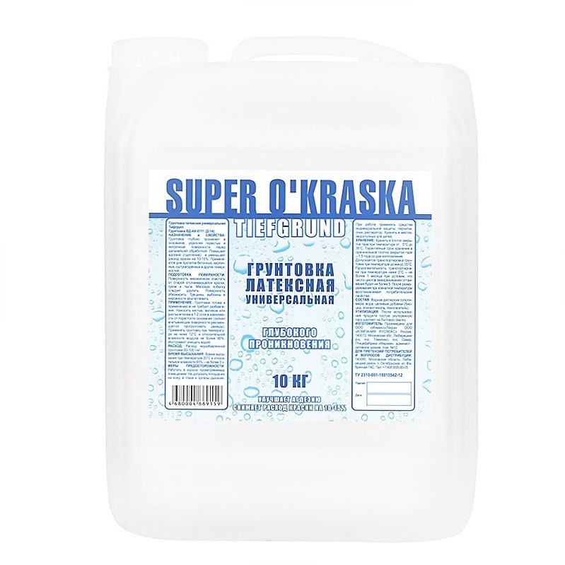  Грунт универсальный Tiefgrund Super Okraska 10 кг