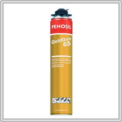 Пена монтажная penosil goldgun 65 профи 875 мл 