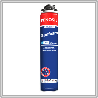 Пена монтажная penosil premium gunfoam профи 750 мл зимняя