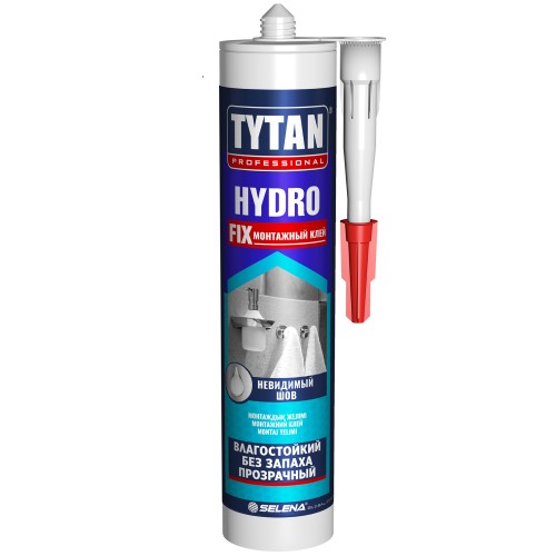 Tytan Prof Монтажный клей Hydro Fix, прозрачный 310 мл
